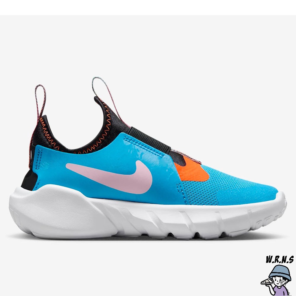 Nike 童鞋 小童 慢跑鞋 Flex Runner 2 Lil 藍 DZ4487-400-細節圖3
