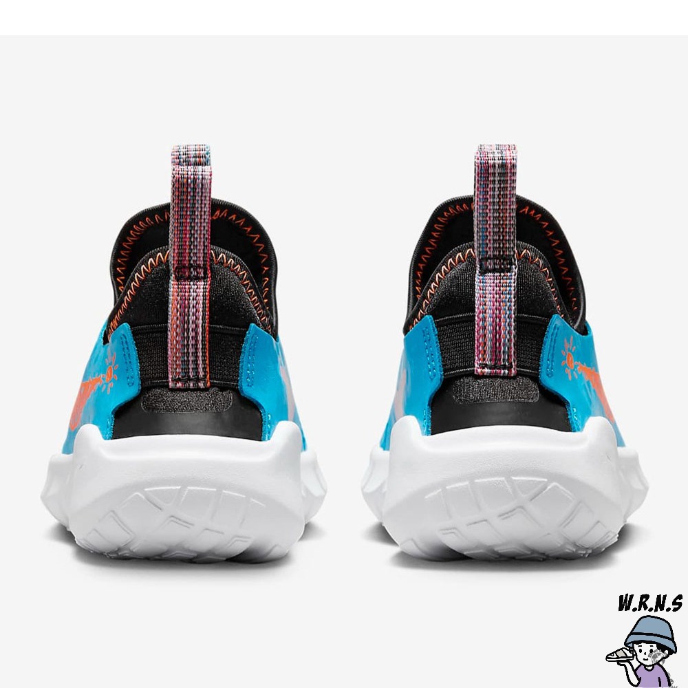Nike 童鞋 小童 慢跑鞋 Flex Runner 2 Lil 藍 DZ4487-400-細節圖5
