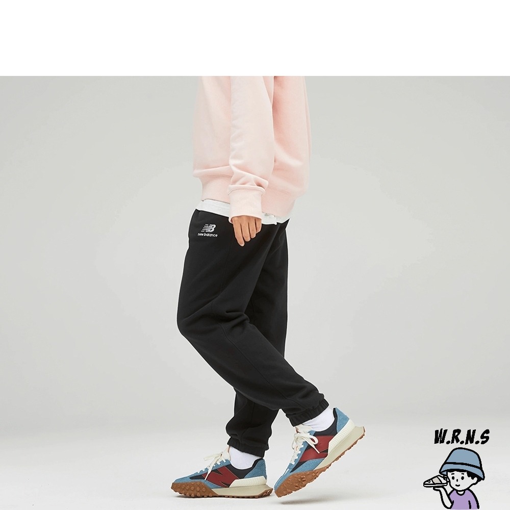 New Balance 男裝 女裝 長褲 口袋 棉 黑UP21500BK-細節圖6