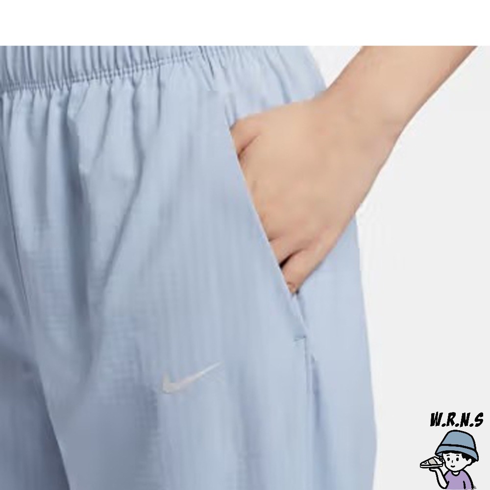 Nike 女裝 長褲 排汗 縮口 藍紫FB7731-493-細節圖5