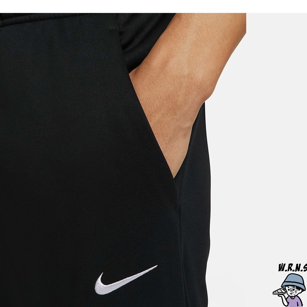 Nike 男裝 長褲 錐形褲 縮口 磨毛 黑FB6893-010-細節圖5