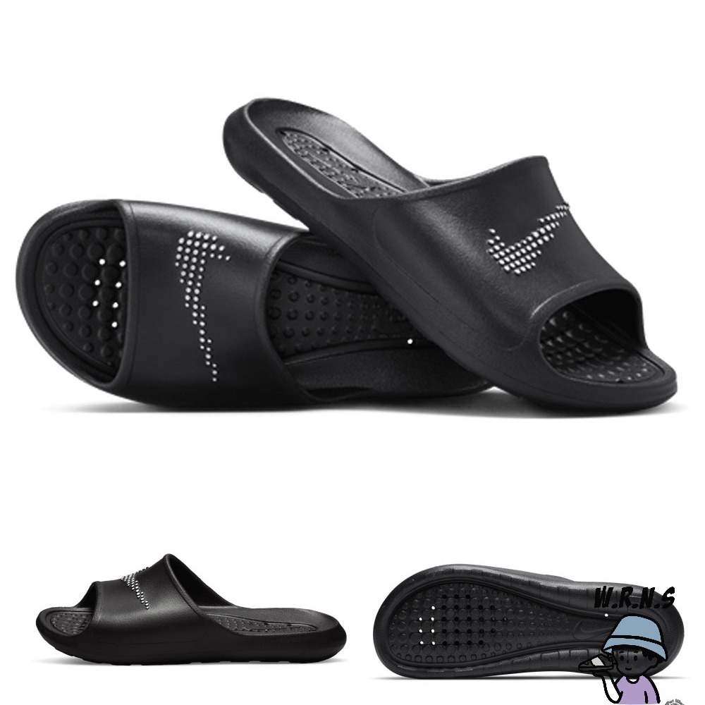 Nike 男鞋 女鞋 拖鞋 防水 Victori One 黑/白CZ5478-001/CZ5478-100-細節圖3