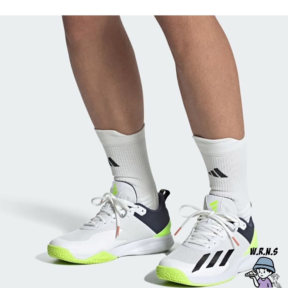 Adidas 男鞋 網球鞋 緩震 耐磨 Courtflash Speed Tennis 白IG9539-細節圖7