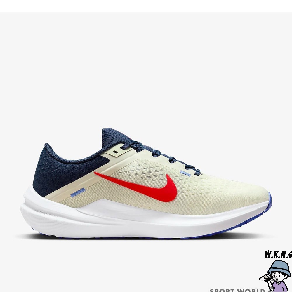 Nike 男鞋 慢跑鞋 WINFLO 10 米白 DV4022-006-細節圖3