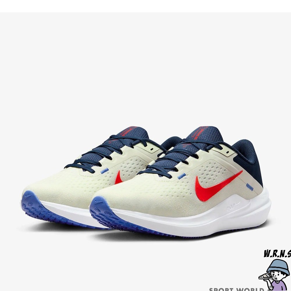 Nike 男鞋 慢跑鞋 WINFLO 10 米白 DV4022-006-細節圖4
