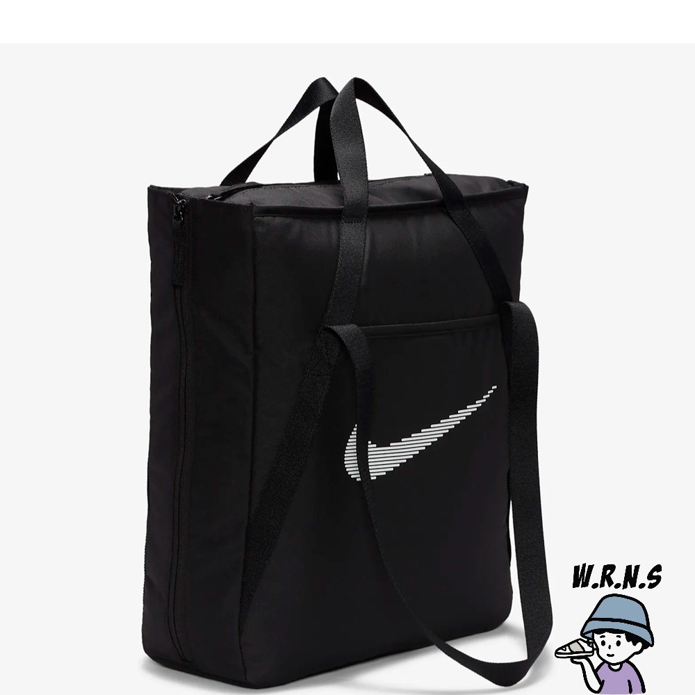 Nike 側背包 托特包 大容量 黑 DR7217-010-細節圖3