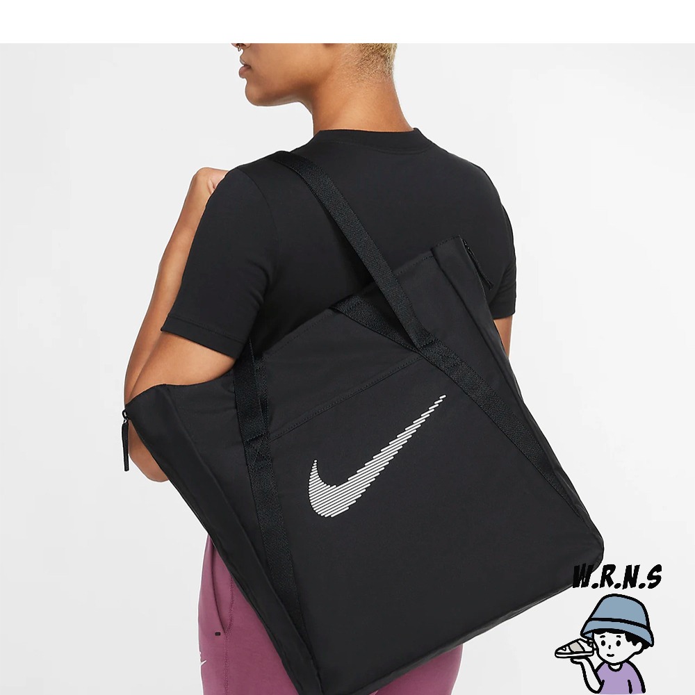Nike 側背包 托特包 大容量 黑 DR7217-010-細節圖6