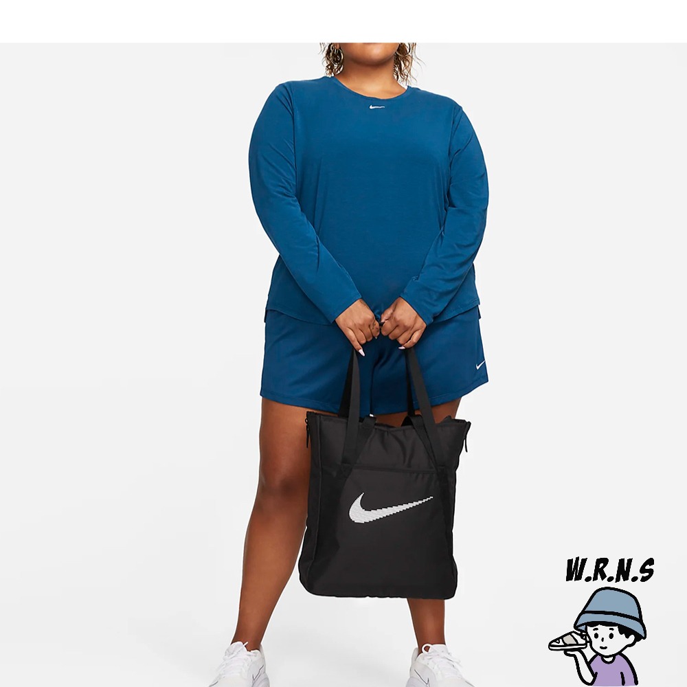 Nike 側背包 托特包 大容量 黑 DR7217-010-細節圖7