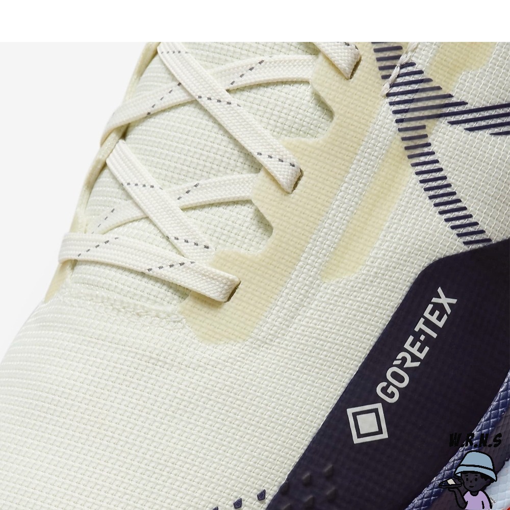 Nike 男鞋 越野慢跑鞋 防水 Pegasus Trail 4 GTX 米白藍 DJ7926-004-細節圖7