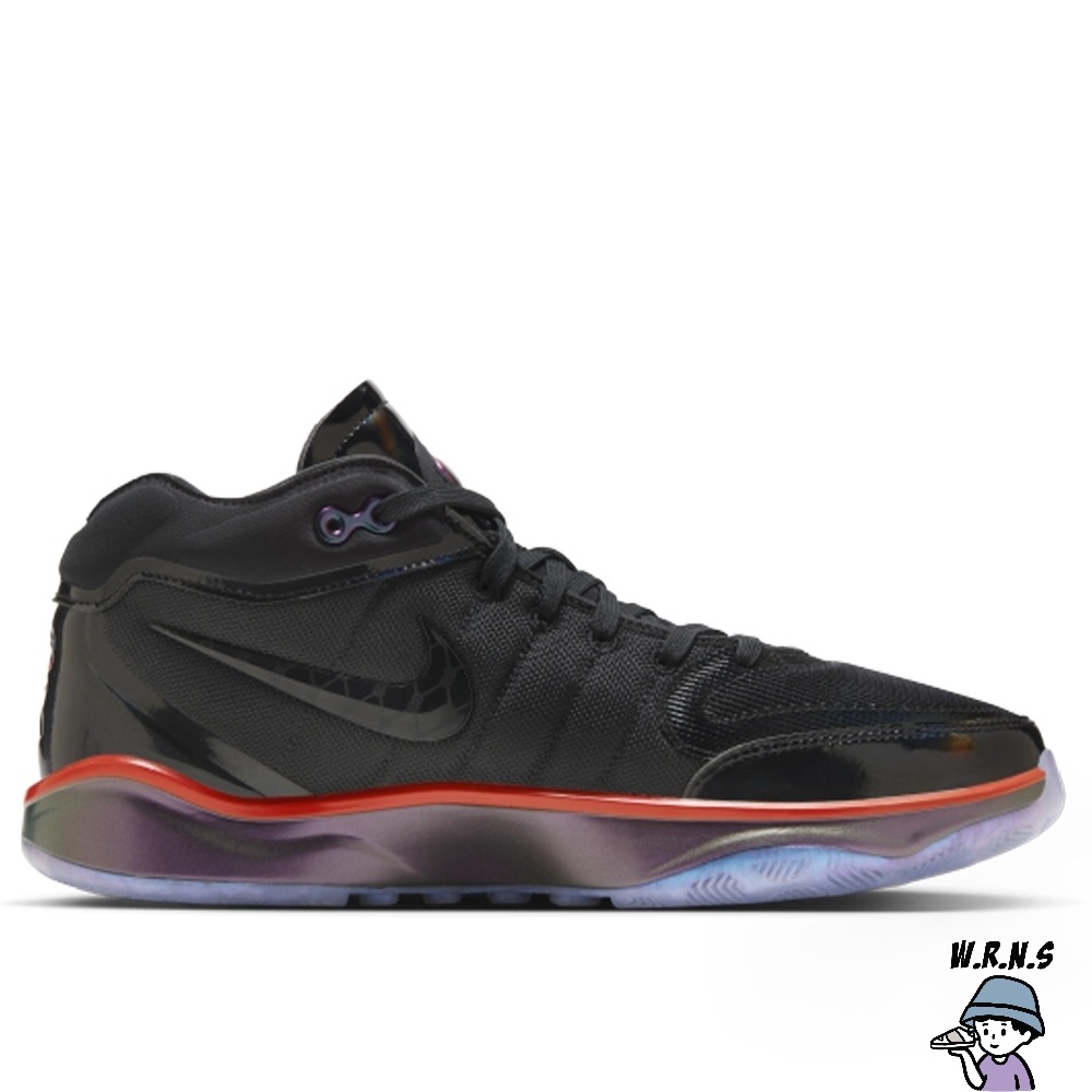 Nike 男鞋 籃球鞋 AIR ZOOM G.T. HUSTLE 2 GTE EP 黑FV4139-001-細節圖3