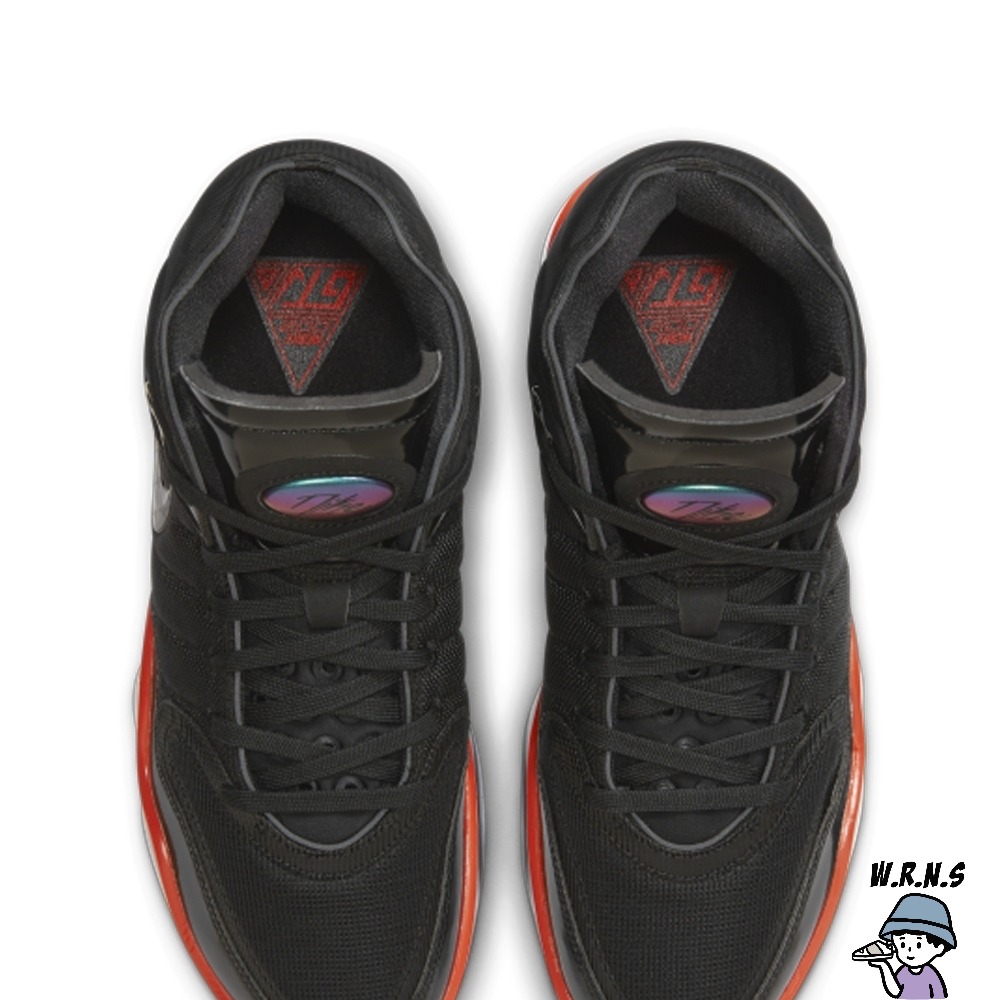 Nike 男鞋 籃球鞋 AIR ZOOM G.T. HUSTLE 2 GTE EP 黑FV4139-001-細節圖6