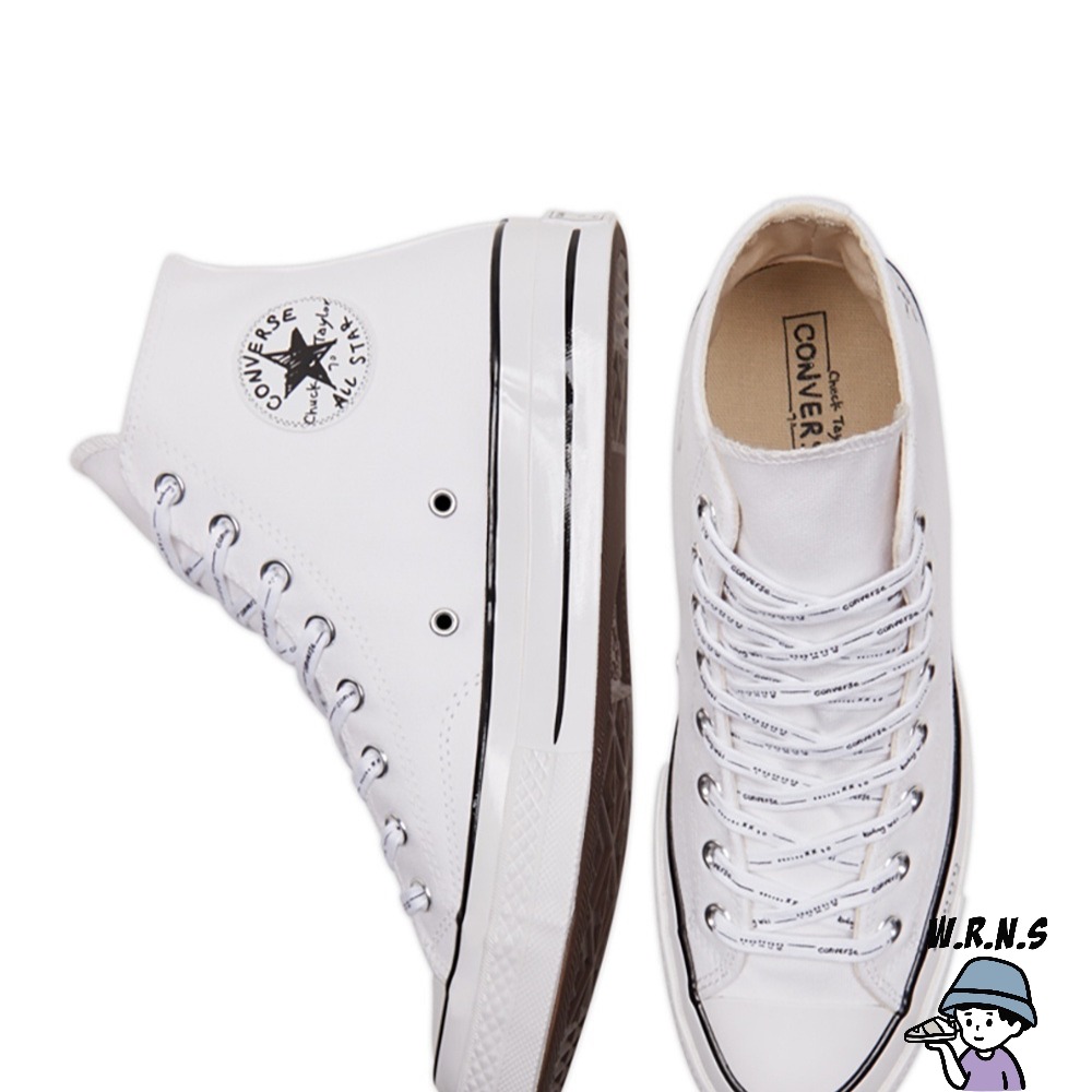 Converse 男鞋 女鞋 休閒鞋 帆布鞋 高筒 Chuck 70 HI 手繪風A03751C-細節圖4