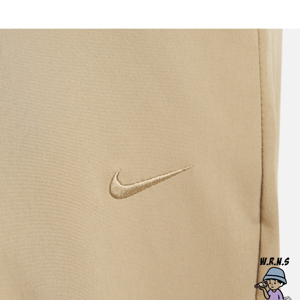 Nike 男裝 長褲 拉鍊口袋 窄管 卡其FB7549-247-細節圖5