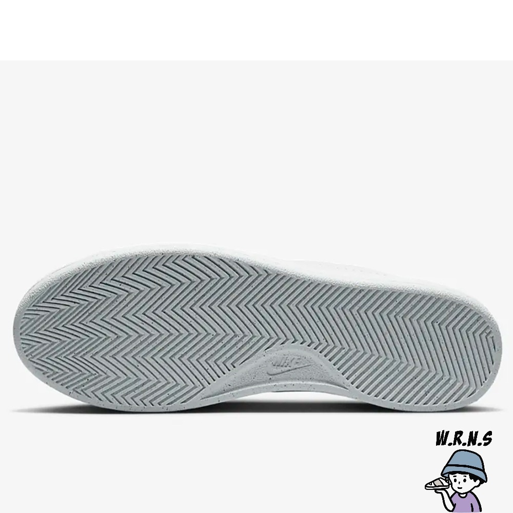 Nike 男鞋 休閒鞋 Court Royale 2 NN 皮革 白 深藍DX5939-102-細節圖7