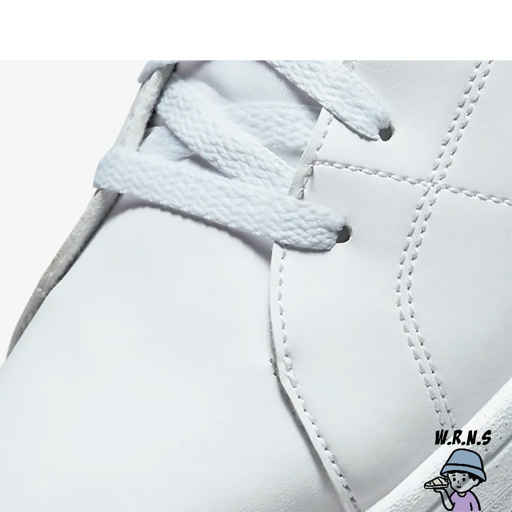 Nike 男鞋 休閒鞋 Court Royale 2 NN 皮革 白 深藍DX5939-102-細節圖8