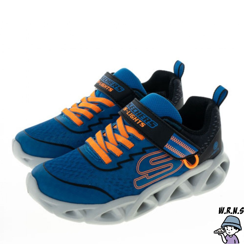 Skechers 童鞋 魔鬼氈 TWISTY BRIGHTS【401625LBLBK/401625LCCBK-細節圖3