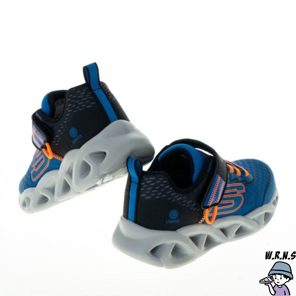 Skechers 童鞋 魔鬼氈 TWISTY BRIGHTS【401625LBLBK/401625LCCBK-細節圖5