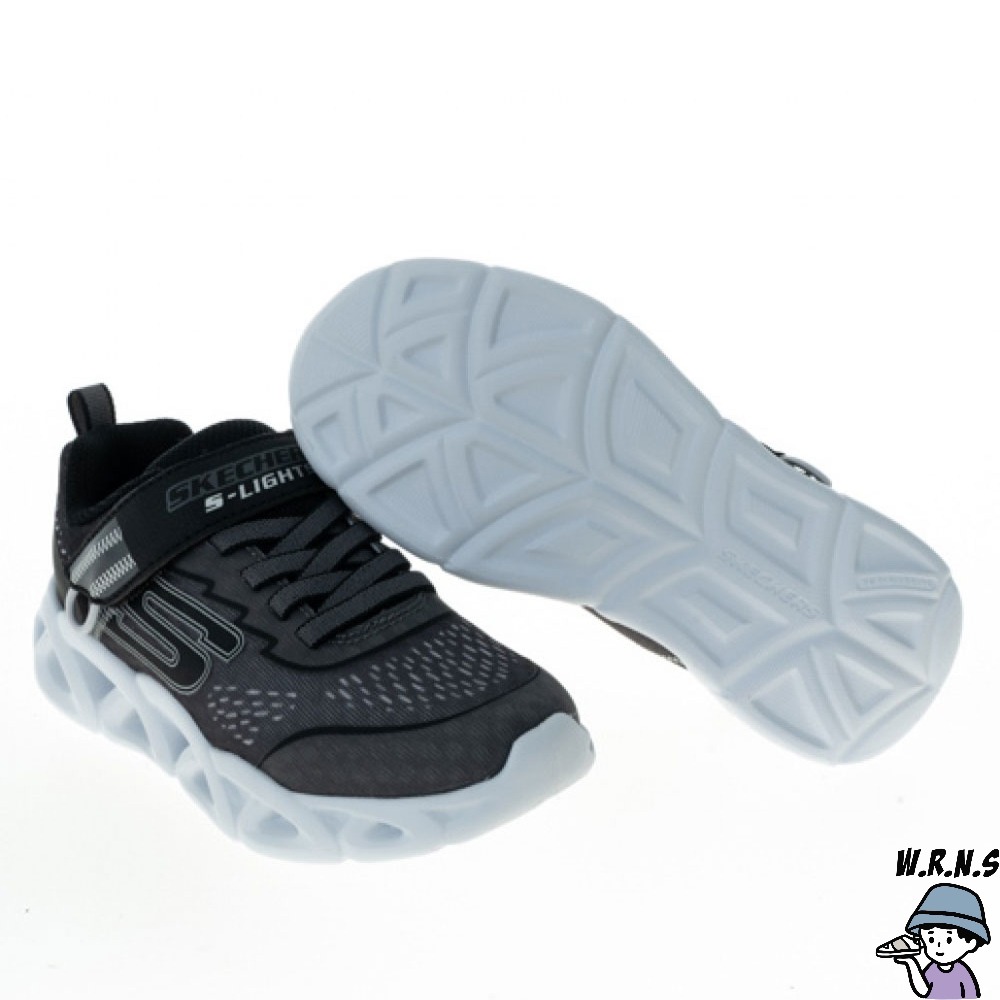 Skechers 童鞋 魔鬼氈 TWISTY BRIGHTS【401625LBLBK/401625LCCBK-細節圖7