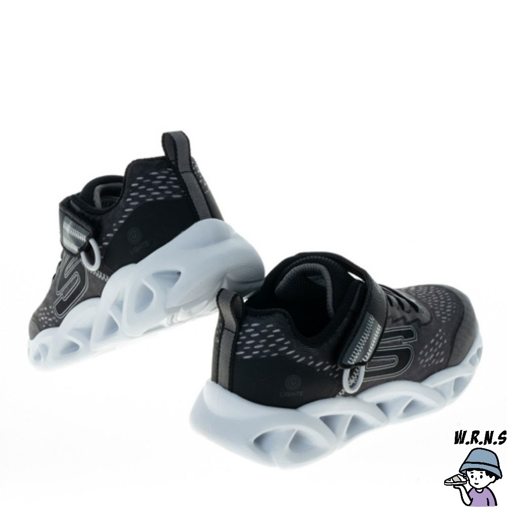 Skechers 童鞋 魔鬼氈 TWISTY BRIGHTS【401625LBLBK/401625LCCBK-細節圖8