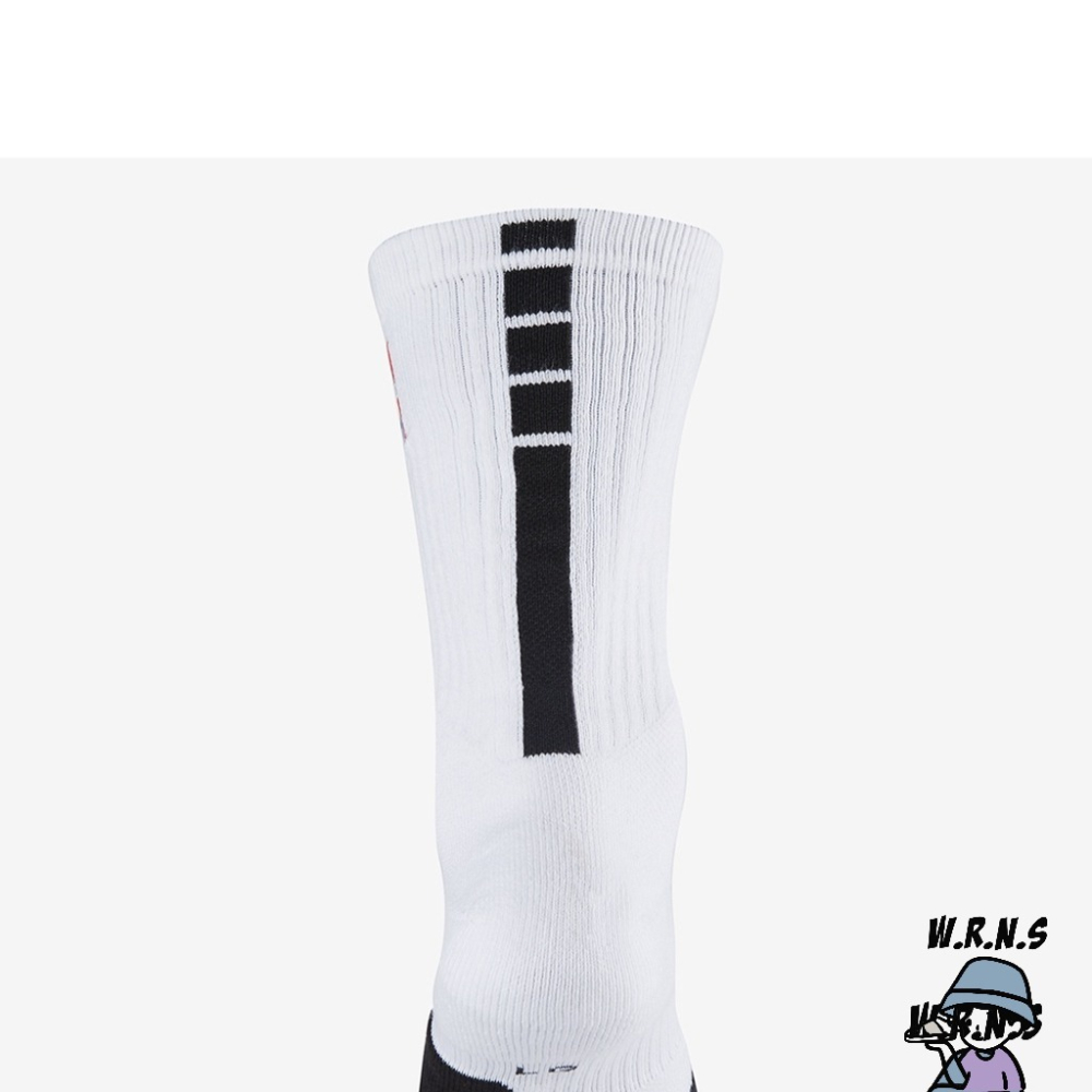 NIKE 襪子 籃球襪 長襪 中筒襪 NBA 白 SX7587-100/黑 SX7587-010-細節圖3