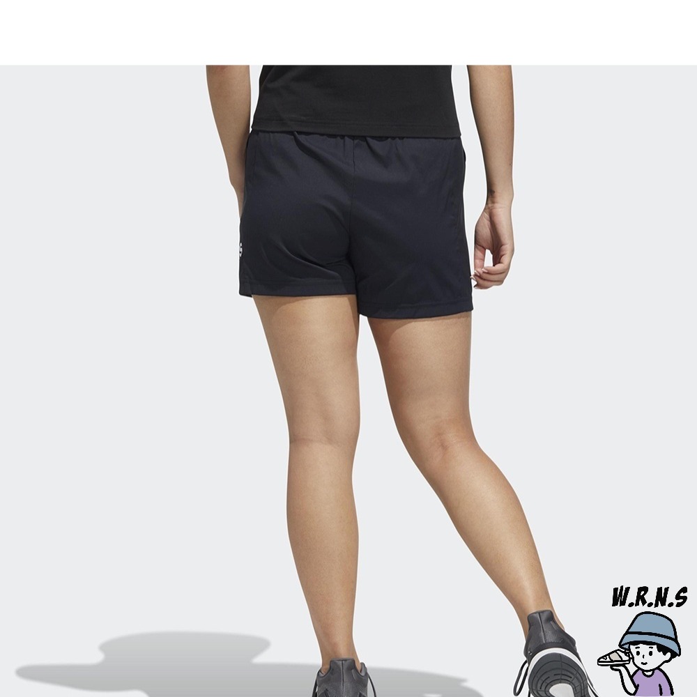 Adidas 女裝 短褲 排汗 口袋 黑 HE9952-細節圖5