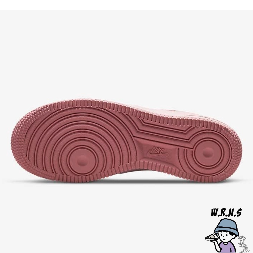 Nike 女鞋 大童鞋 休閒鞋 Air Force 1 GS 草莓優格 粉白 CT3839-107-細節圖5