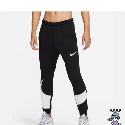Nike 男裝 長褲 縮口 排汗 錐形 健身 黑 FB8578-010