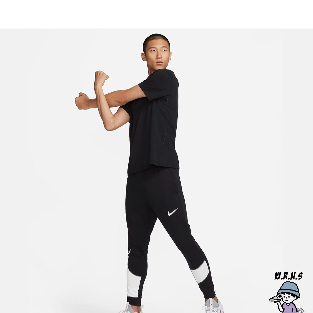 Nike 男裝 長褲 縮口 排汗 錐形 健身 黑 FB8578-010-細節圖7