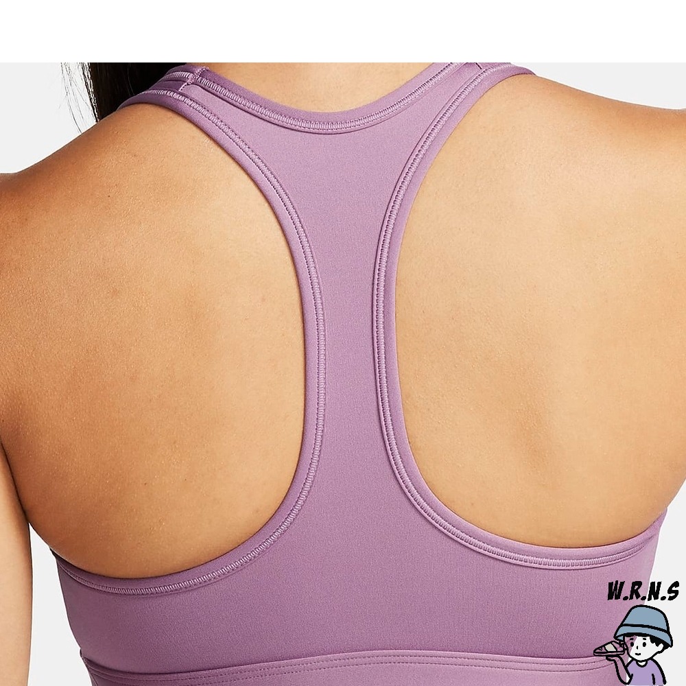 Nike 女裝 運動內衣 中度支撐 紫 FN8512-536-細節圖3