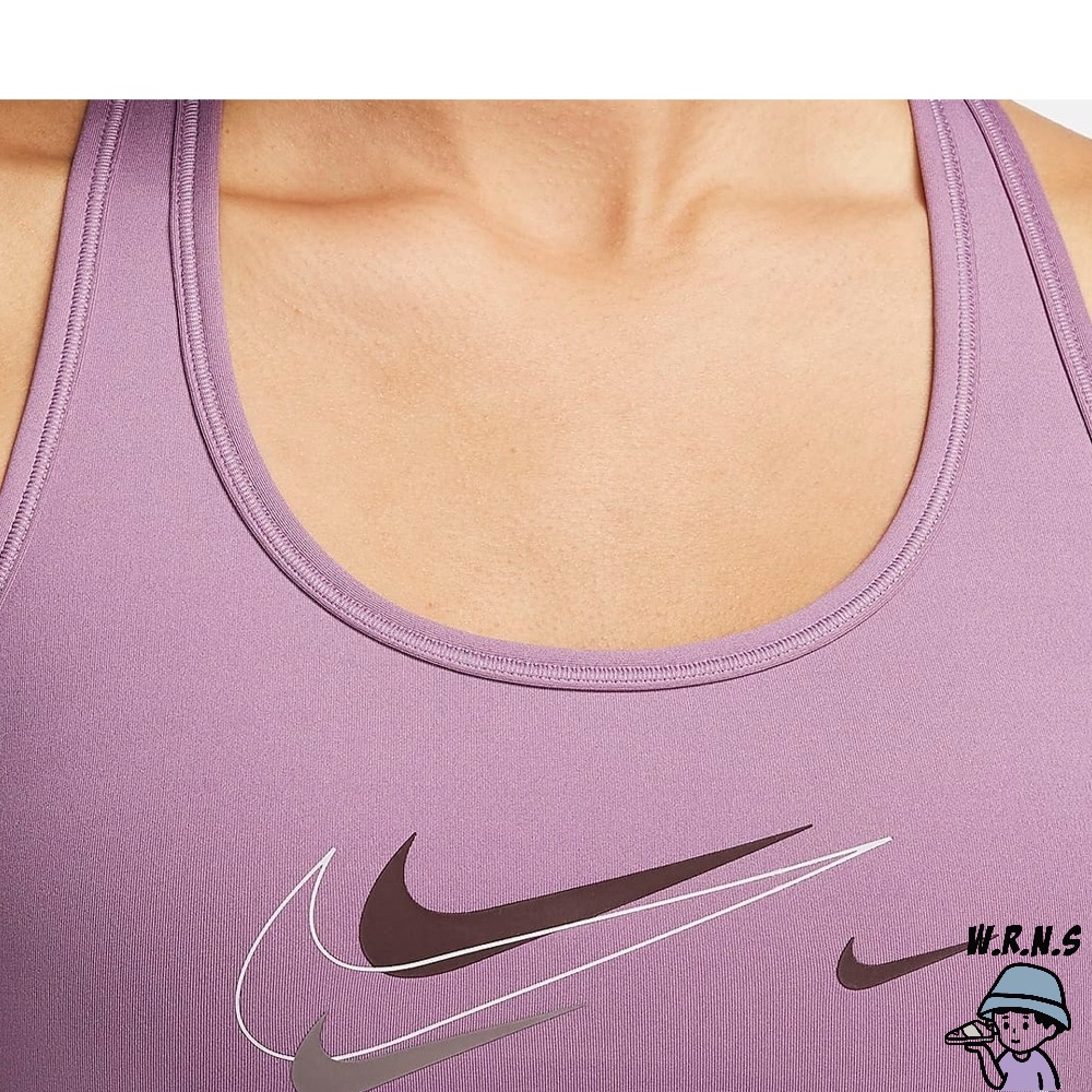 Nike 女裝 運動內衣 中度支撐 紫 FN8512-536-細節圖5