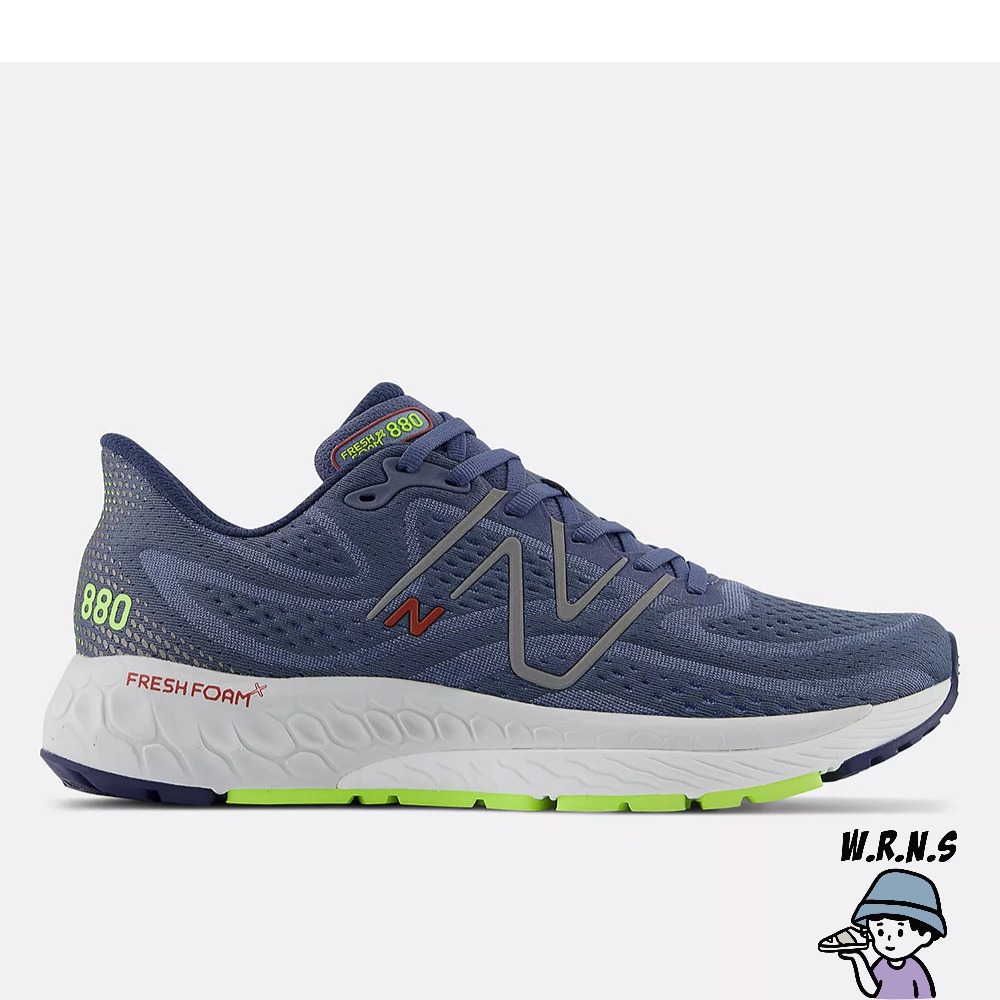 New Balance 880 v13 男鞋 慢跑鞋 寬楦 藍紫 M880C13-2E-細節圖2