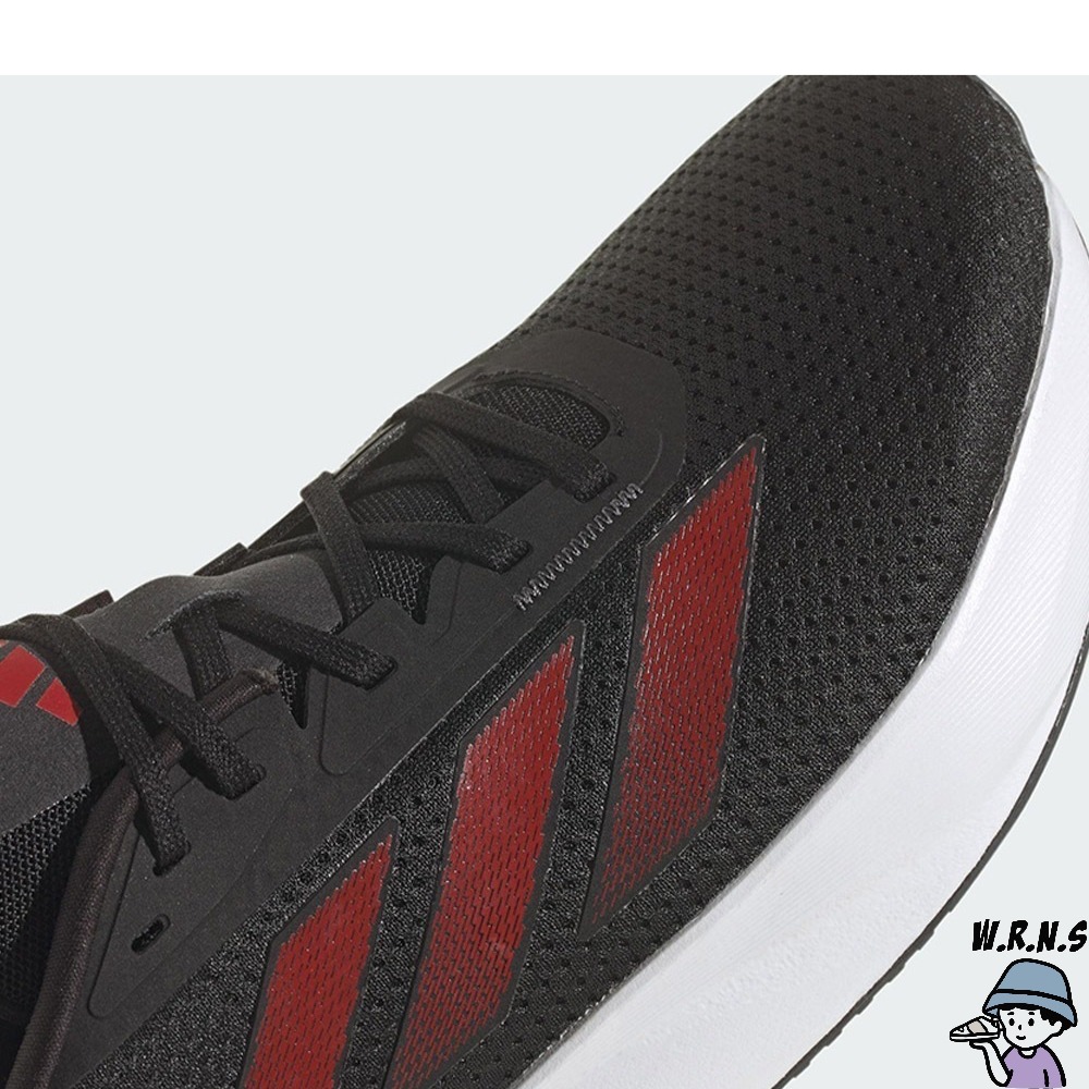 Adidas 男鞋 慢跑鞋 避震 輕量 DURAMO SL 黑紅 IE9696-細節圖7