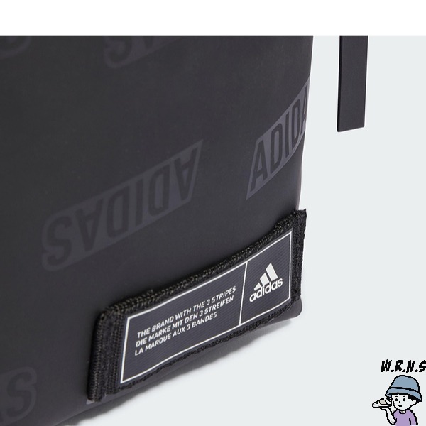 Adidas 斜背包 側背包 小包 黑【W.R.N.S】HY0742-細節圖6