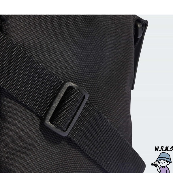 Adidas 斜背包 側背包 小包 黑【W.R.N.S】HY0742-細節圖7