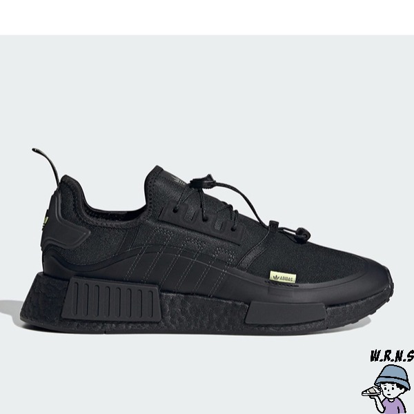 Adidas 男鞋 休閒鞋 免綁帶 襪套 NMD_R1 黑【W.R.N.S】ID4713-細節圖2