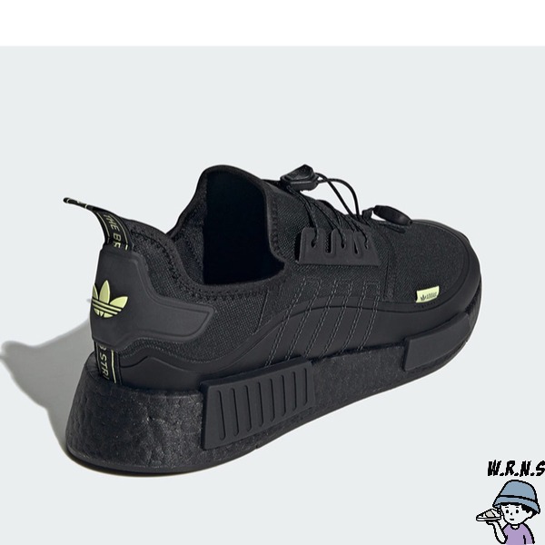 Adidas 男鞋 休閒鞋 免綁帶 襪套 NMD_R1 黑【W.R.N.S】ID4713-細節圖4