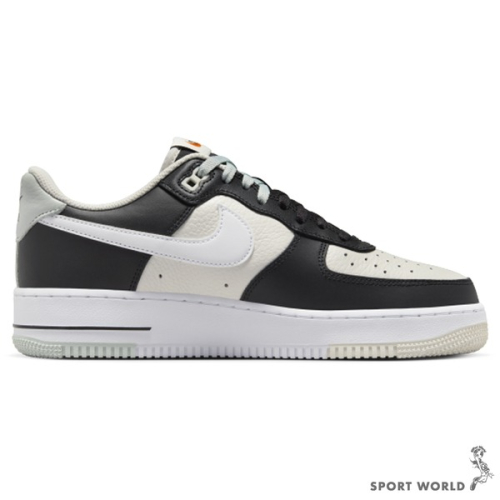 Nike 男鞋 休閒鞋 Air Force 1 07 LV8 米黑【W.R.N.S】FD2592-002