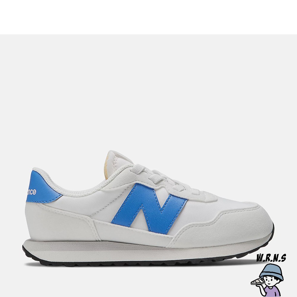 New Balance 237 W 童鞋 中童 休閒鞋 免綁帶 淺藍灰 PH237BQ-細節圖2