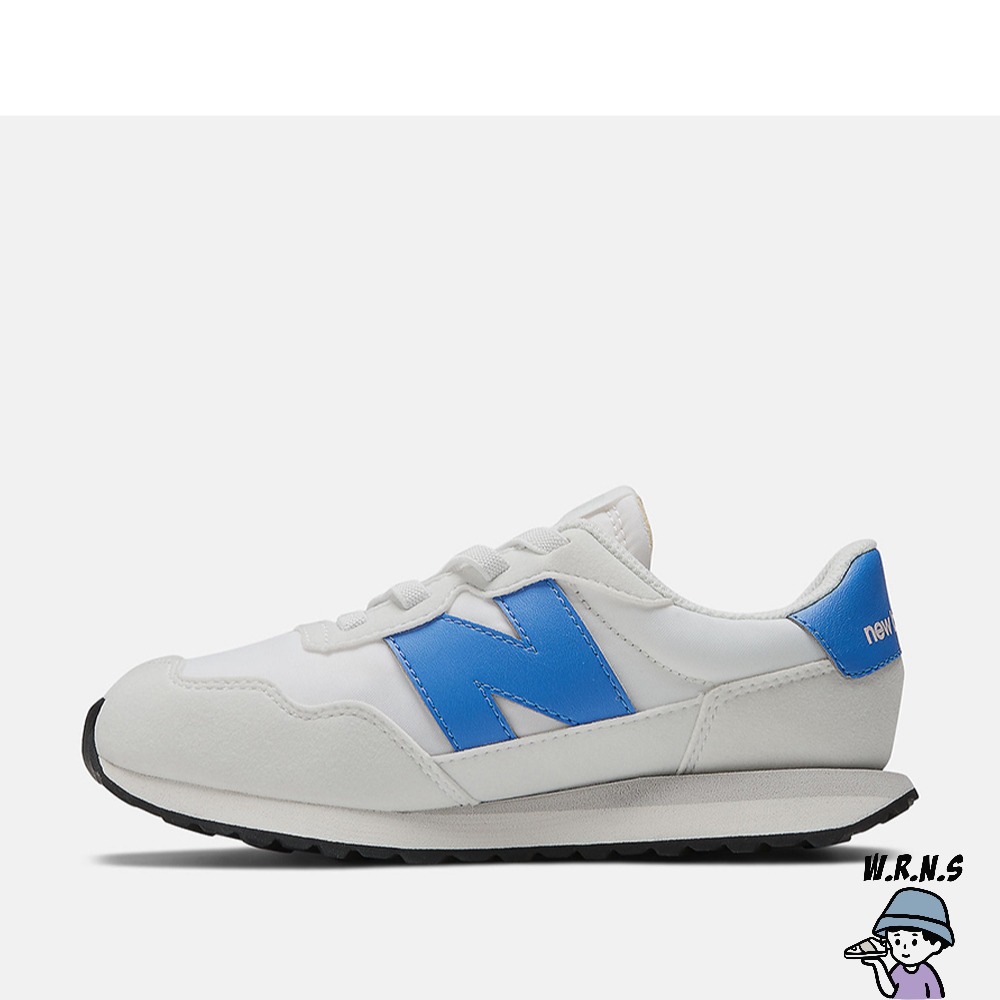 New Balance 237 W 童鞋 中童 休閒鞋 免綁帶 淺藍灰 PH237BQ-細節圖3