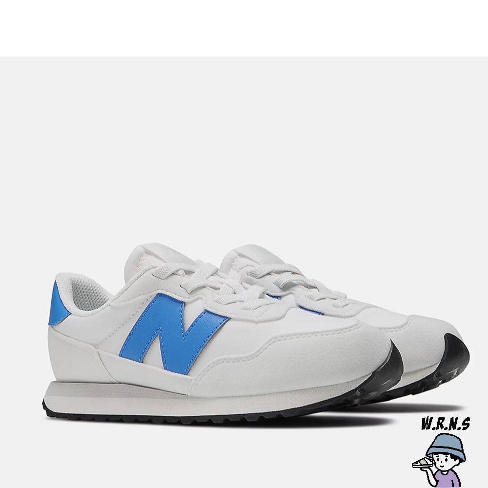 New Balance 237 W 童鞋 中童 休閒鞋 免綁帶 淺藍灰 PH237BQ-細節圖4