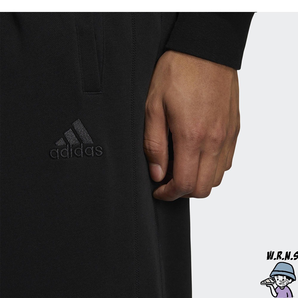 Adidas 男裝 女裝 長褲 口袋 縮口 棉 黑 IA9433-細節圖8