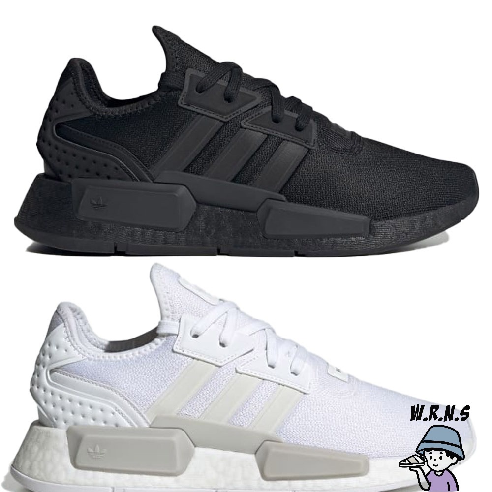 Adidas 男鞋 休閒鞋 避震 NMD_G1 全黑/白 IE4556/IE4557-細節圖2