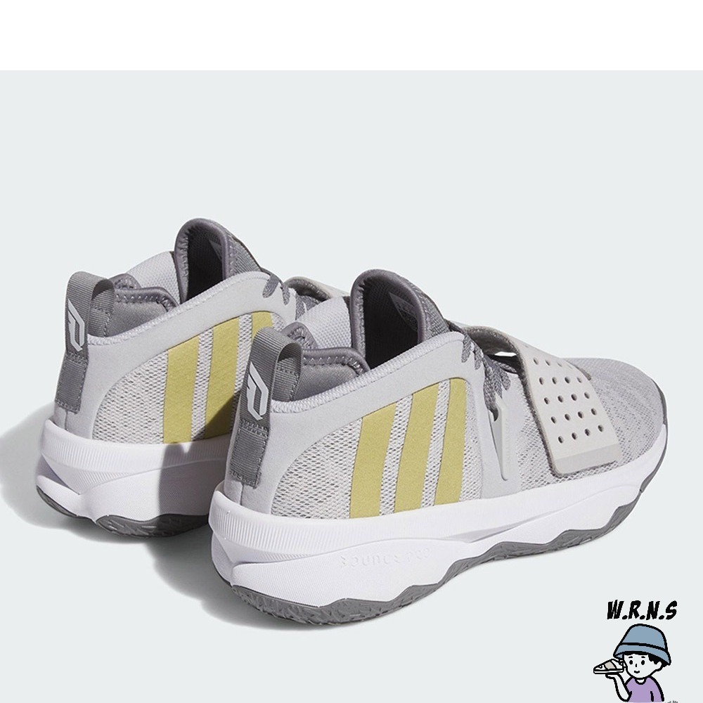 Adidas 男鞋 籃球鞋 里拉德 聯名款 DAME 8 EXTPLY 灰金 IG8086-細節圖4