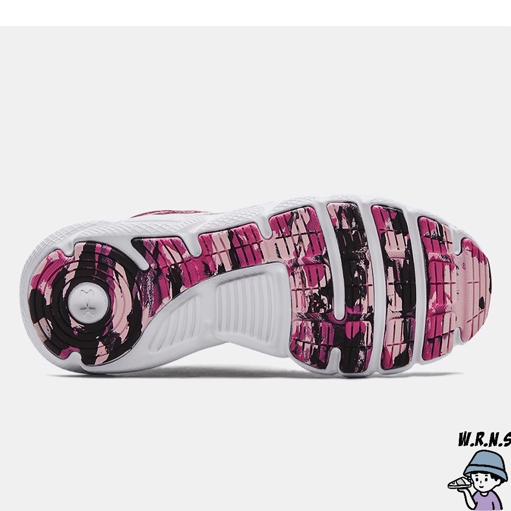 UA Charged Assert 9 女鞋 慢跑 透氣 粉 3024853-600-細節圖6