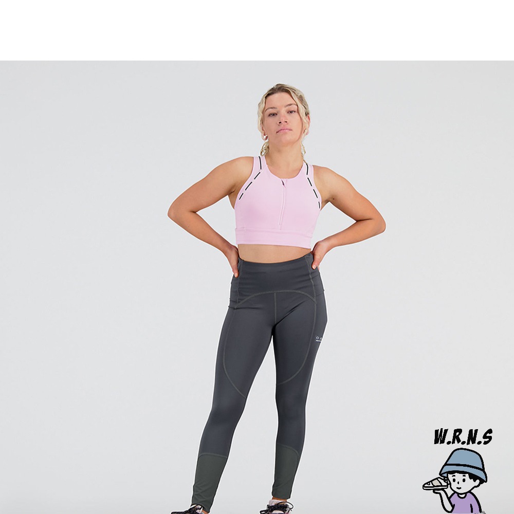 New Balance 女裝 運動內衣 中強度 可拆式胸墊 反光 粉紫WB23259LLC-細節圖6