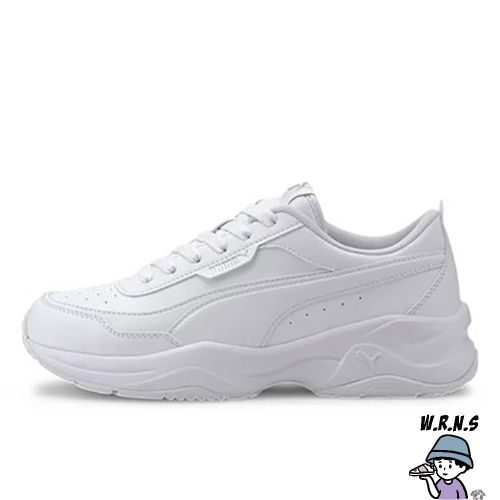 Puma 女鞋 休閒鞋 增高 皮革 CILIA MODE 白 37112502