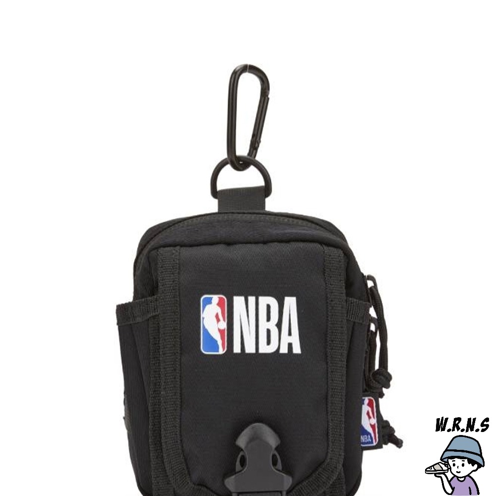 NBA 斜背包 小包 掛包 黑3355170520-細節圖2
