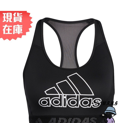 Adidas 女裝 運動內衣 訓練 中度支撐 可拆胸墊 黑GL0579