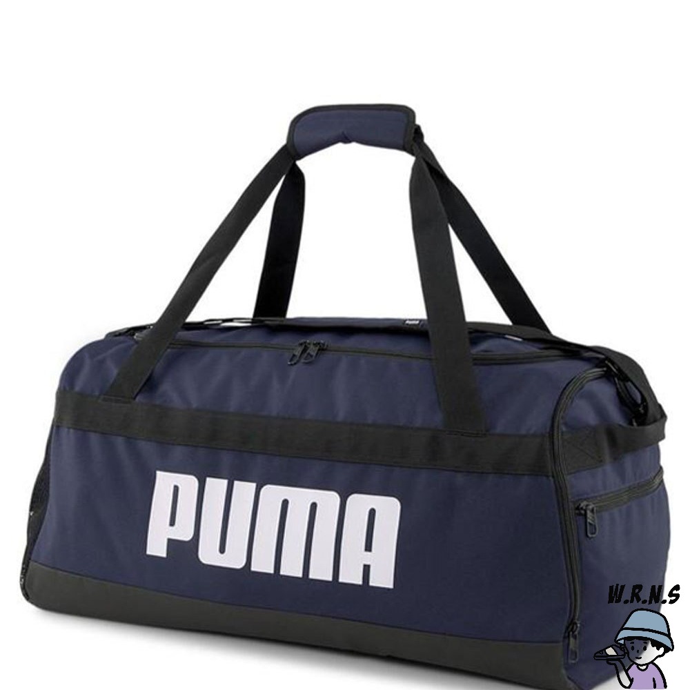 Puma 旅行袋 手提包 肩背包 藍 07953102-細節圖2