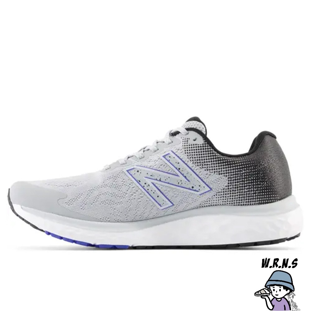 New Balance 680 v7 男鞋 慢跑鞋 2E 寬楦 灰黑 M680WN7-2E-細節圖3